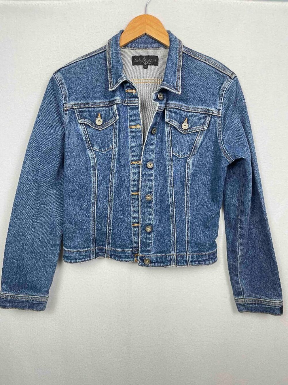 Baby Phat Classic Denim Jacket Juniors Size L